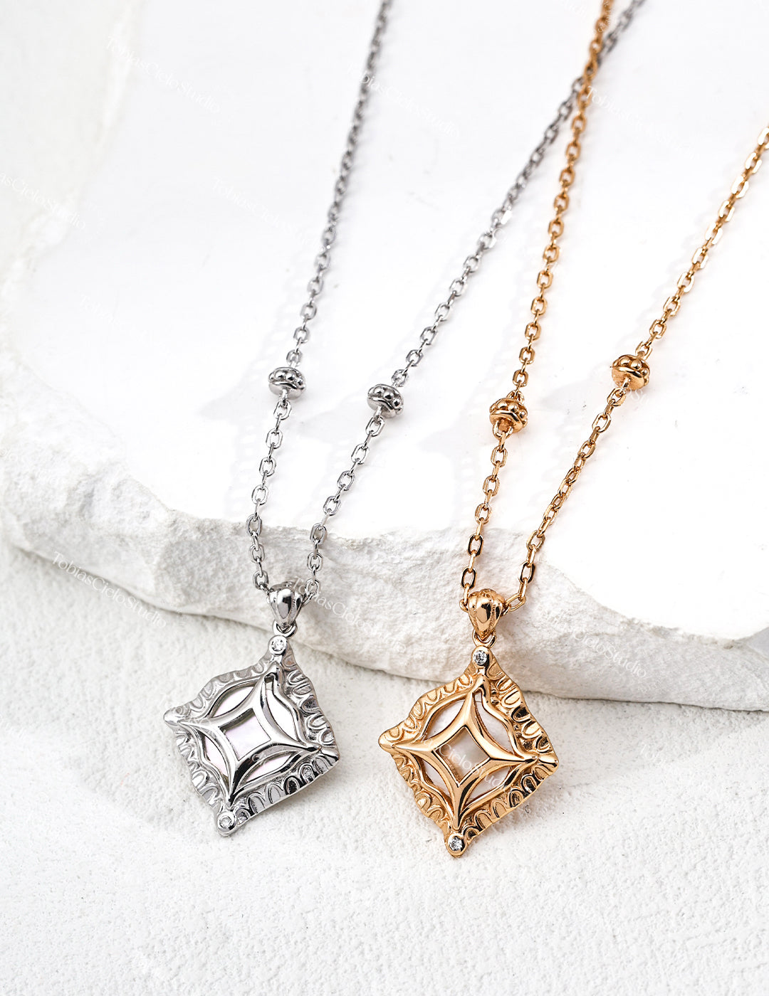 "Star's Whispers" S925 Sterling Silver Pendant